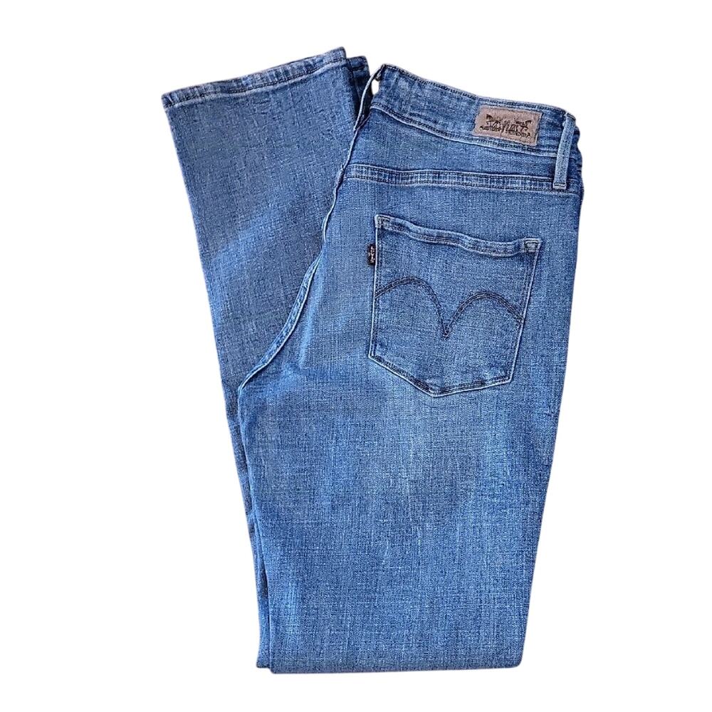 Levi's Women's Size 10M W28 X L29.5 (Actual) Straight Leg Jeans